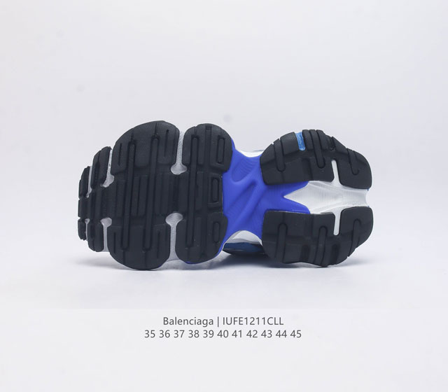Company level Balenciaga 3XL latest sneaker series, 9th generation Balenciaga 3XL dad shoes, must-have for trendsetters, fast in dad shoes, old men's and women's styles, 9th generation dirty shoes with mesh fabric, thick soled high rise low cut coupl