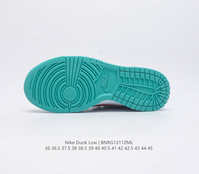 Nike Dunk Low sneakers, retro skateboarding shoes, Sb series classic sneakers are made of natural leather that is durable and shaped like the vintage Dunk. The toe is breathable with holes, and the mouth and tongue are matched