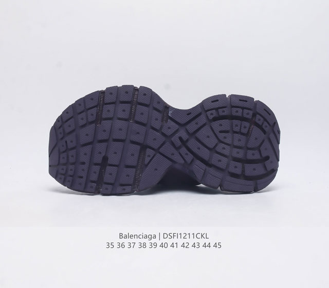 Pure original Balenciaga 3XL 9th generation latest sneaker series, 9th generation Balenciaga 3XL dad shoes are a must-have for trendsetters. Quick entry into dad shoes. Mesh fabric is used to make old men's and women's styles. 9th generation dirty sh