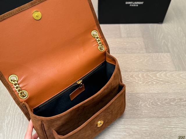 Same price box Ysl Saint Laurent niki diagonal cross bag for free hot, comfortable, comfortable, elegant, casual fashion and versatile size: 28 20 22 16