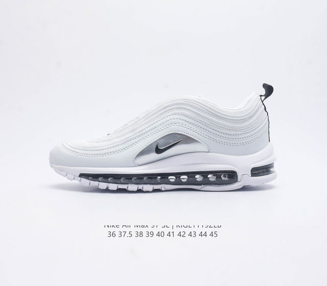Nike casual shoes classic air cushion Air Max 97 bullet air cushion low top sports shoes Air Max 97 sports running shoes with streamlined shoe body and excellent technology create all-round protection for sports enthusiasts