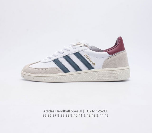 Adidas Originals Handball Spzl Handball Athlete Series Versatile Casual Sneakers Item Number If3742 Size 35 36 37 38 39 4