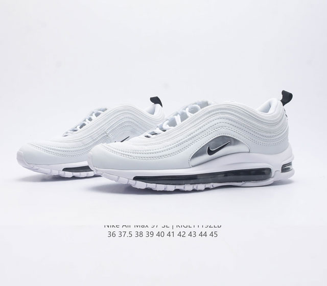 Nike casual shoes classic air cushion Air Max 97 bullet air cushion low top sports shoes Air Max 97 sports running shoes with streamlined shoe body and excellent technology create all-round protection for sports enthusiasts