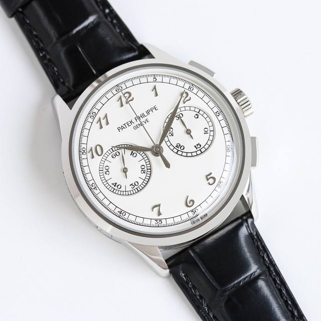 Platinum 2024 Wall Crack Recommendation Shocking Launch of Patek Philippe's 5170G Multi functional Watch, a masterpiece among wristwatches! The diameter of the watch is 42 millimeters, and as a men's watch, its dial size is moderate