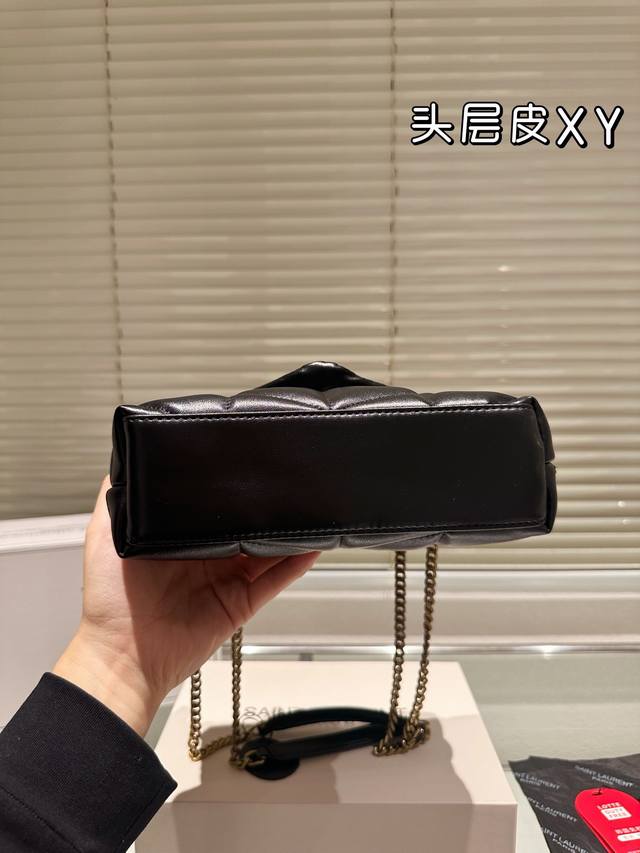 First layer cowhide Ysl Saint Laurent women's puffer quilted lambskin full set folding box packaging, this year's most worthwhile autumn and winter bag YSL soft and sticky cloud bag Yang Mi style YSL soft and sticky cloud bag Loulou bag review: