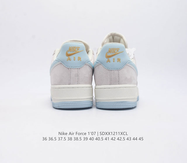 Company level Af1 Nike Air Force 1 07 Low Air Force One original last, original cardboard to create a pure Air Force version, focusing on foreign trade channels, full palm built-in honeycomb cushion, original box accessories, factory midsole:
