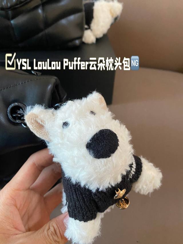 Comes with pendant and gift box Ysl Loulou Puffer Cloud Pillow Bag Loulou is extremely popular at the counter this year. It is soft, comfortable, and chubby in appearance, like holding a marshmallow. It has a high aesthetic value and practicality. Fu