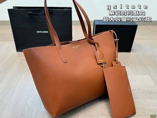 Saint Laurent tote bag Ysl simple bag unlocks fashion charm cool and cute The most beautiful girl in the whole street Size: 37 28