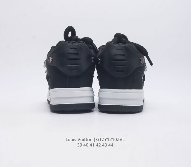 Louis Vuitton deconstruction straps Louis Vuitton Lv board shoes fashion thick sole height increasing sports shoes trendy men's shoes comfortable non slip sole and versatile screen dominating the entire fashion and entertainment industry. The details