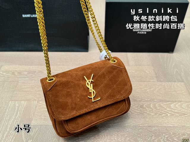 Same price box Ysl Saint Laurent niki diagonal cross bag for free hot, comfortable, comfortable, elegant, casual fashion and versatile size: 28 20 22 16