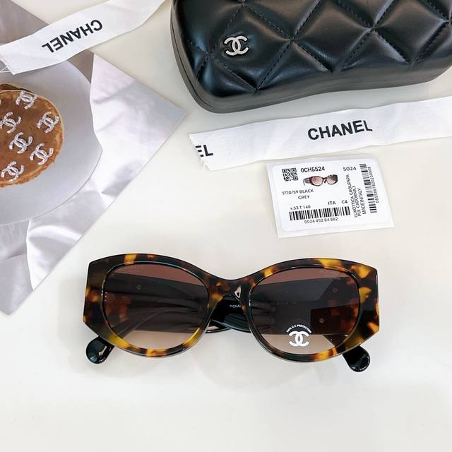 Chanel High Version Model: 5524 Size: 53-19-140 Official Website Original 1:1 Color Match