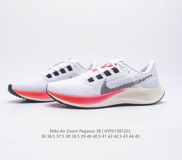 Company level Nike Air Zoom Pegasus 38 Moonlanding 38 with air cushion cushioning running shoes, fashionable jogging shoes, casual sports shoes, fashionable men's and women's dad shoes, persist in running smoothly without obstruction. Nike Nike