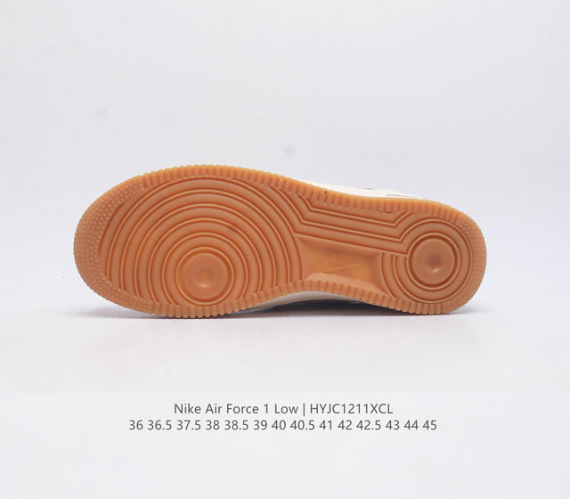 Company level Af1 Nike Air Force 1 07 Low Air Force One Original Last Original Paperboard Crafted Pure Air Force Version Focused on Foreign Trade Channels Full Palm Built in Honeycomb Air Cushion Original Box Accessories Original Factory Midsole