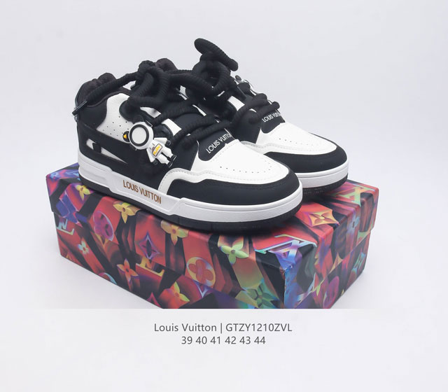 Louis Vuitton deconstruction straps Louis Vuitton Lv board shoes fashion thick sole height increasing sports shoes trendy men's shoes comfortable non slip sole and versatile screen dominating the entire fashion and entertainment industry. The details