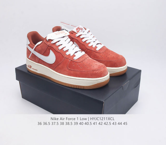 Company level Af1 Nike Air Force 1 07 Low Air Force One Original Last Original Paperboard Crafted Pure Air Force Version Focused on Foreign Trade Channels Full Palm Built in Honeycomb Air Cushion Original Box Accessories Original Factory Midsole