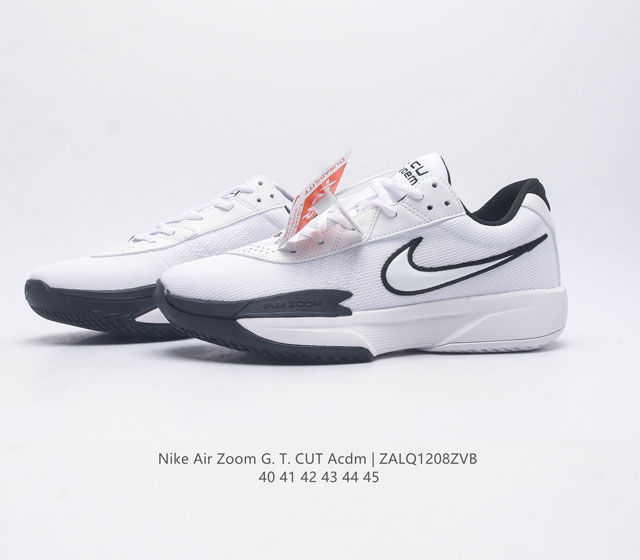 Nike Air Zoom G.T. Cut Acdm Men's Sports Shoes Low cut Practical Basketball Shoes Gt Cut Series Simplified Version g T. Cut Acdm physical exposure continues.