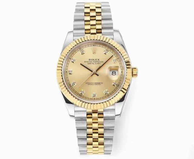 White shell and gold shell C factory Rolex 41Mm log series super boutique replica is coming! A true one-to-one replica of the original product! Welcome to PK comparison! Break the limit! The exciting details of the entire table are as follows: 1 word