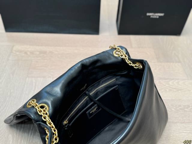 Folding box Saint Laurent YSL diamond grid bag, simple yet stylish and cool, brings you a trendy feeling. Size 34 25 24 15