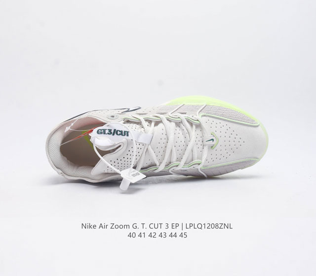 Nike men's shoes 23 new sports shoes Air Zoom Gt Cut 3 generation low top shock-absorbing sports shoes practical training basketball shoes new generation practical god shoes Nike's new masterpiece Zoomx technology brings basketball