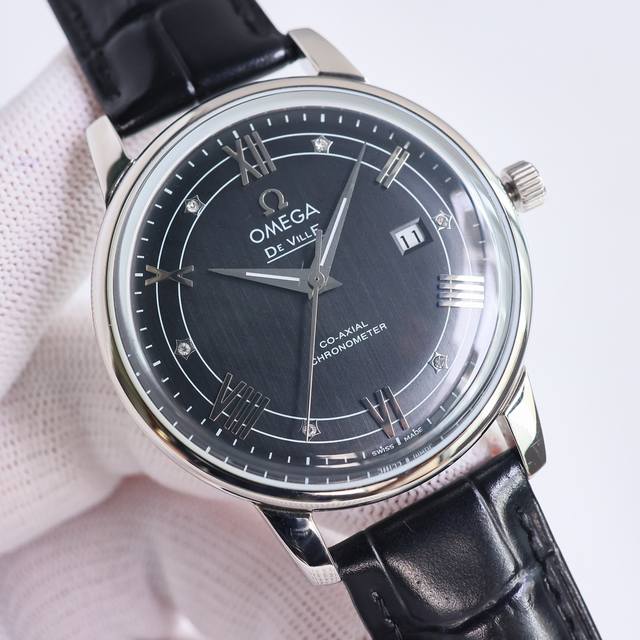 Sj releases the new Omega Butterfly Fly series with Platinum Rose! Pn1 pot lid glass takes up to 6 months! Ultra thin men's automatic mechanical watch, using imported original 9015 movement, non market domestic machine, hourly: