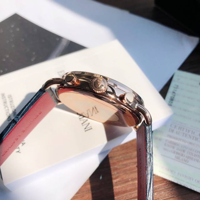 Recommended Amani Armani watch with a size of 43mm diameter, suitable for most wrist designs in China, a versatile casual men's watch! Please identify the exclusive quality to distinguish market bargains! Imported movements with 100% synchronized det