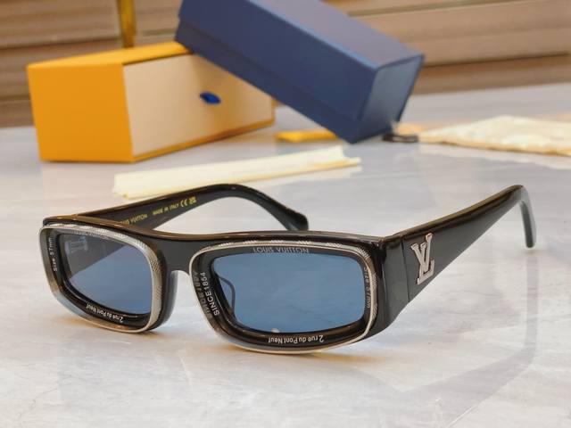 Louis Vuitton New Sunglasses, Model: Z2388E, Size: 57 Port 24-145