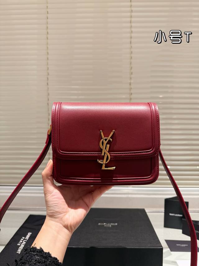 Small Ysl Tofu Bag It Bag_ Must Know Hot Item, Ysl Solferino Original Factory Fine Toothpick Pattern Box Leather, with excellent hand feel and flexibility of the leather surface! The newly designed 