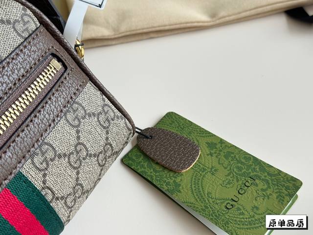 Complete packaging Gucci Ophidia series GG canvas women's mini handbag crossbody bag, size 16 2*7.  8 * 8, just the right capacity