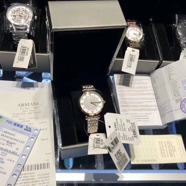 Three in one code now, supports scan code verification!! Armani Starry Sky Women's Watch Model: Ar1926 316 Stainless Steel Case Belt, Armani Starry Sky Diamond - Made of Swarovski rhinestones, imported from abroad