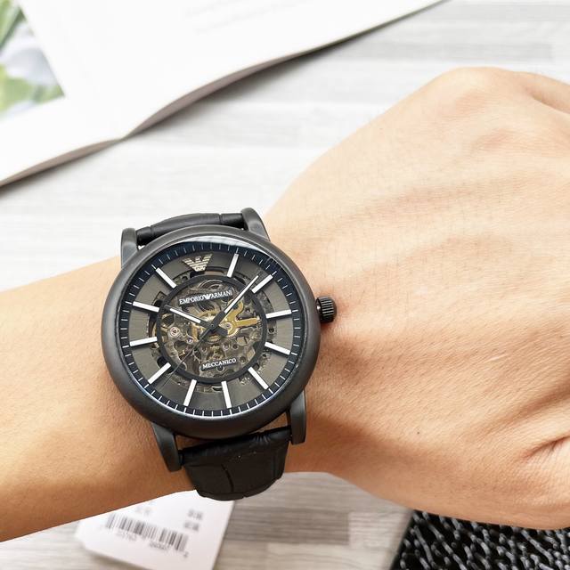 FFF Gold 20 Steel Belt 20 Hangzhou Machinery 8210A Movement shipped from Hong Kong Non market Ordinary Movement Armani Armani Type: Latest Popular Male Mechanical Watch Model: AR1980 Three in One, Waterproof: 30: