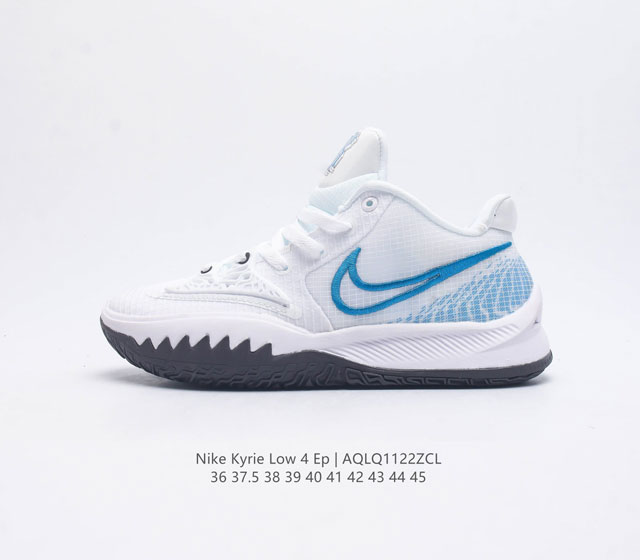 The Nike Kyrie Low 4 Ep men's and women's Irving 4 low top practical basketball shoes are designed to help players achieve fast performance and multi-directional grip while controlling the ball and shaking off defense. The Nike Kyrie Low 4 Ep men's a