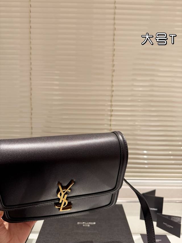 Large Ysl Tofu Bag It Bag_ Must Know Hot Item, Ysl Solferino Original Factory Fine Toothpick Pattern Box Leather, with excellent hand feel and flexibility of the leather surface! The newly designed 