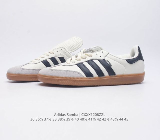 Adidas Originals Samba Og Shoes is a classic sports shoe that showcases a casual and modern style. It is a fashionable classic shoe that was born in the 1950s