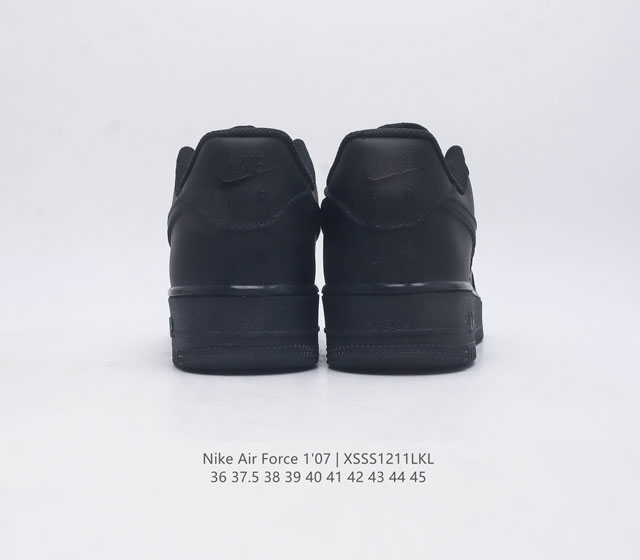 The company level top layer leather Nike Air Force 1 07 Air Force One af1 low top versatile casual sports board shoe has soft and elastic cushioning performance and excellent midsole design spanning retro and modern exterior