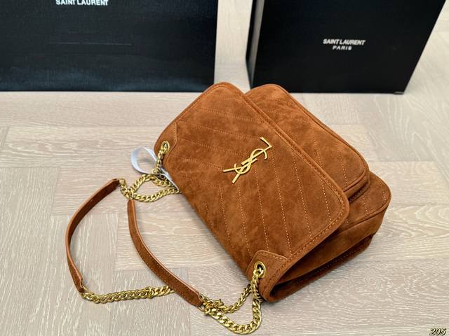 Same price box Ysl Saint Laurent niki diagonal cross bag for free hot, comfortable, comfortable, elegant, casual fashion and versatile size: 28 20 22 16