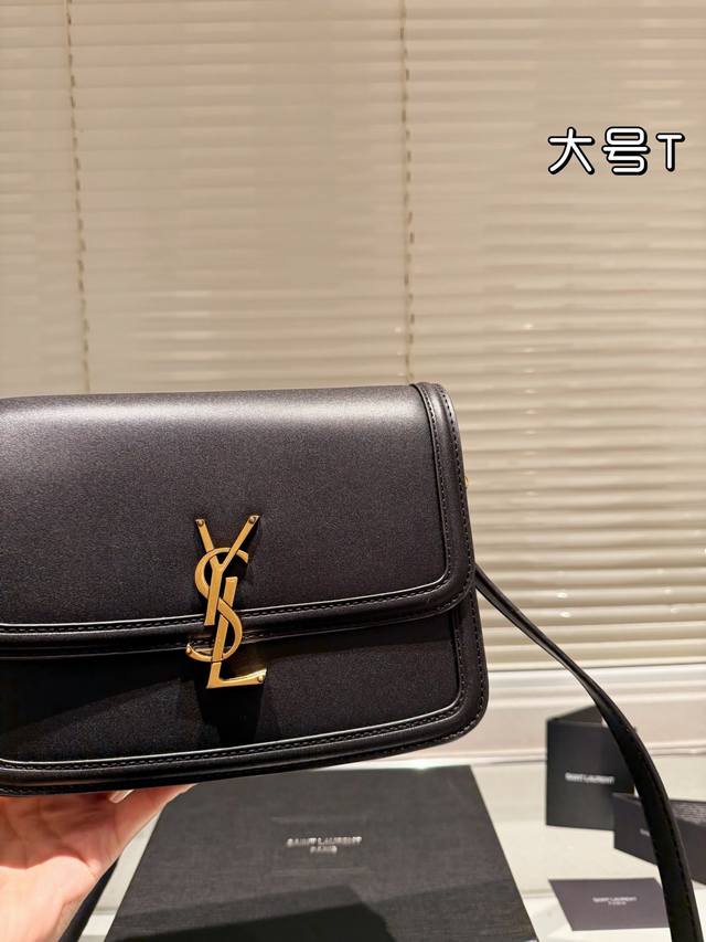 Large Ysl Tofu Bag It Bag_ Must Know Hot Item, Ysl Solferino Original Factory Fine Toothpick Pattern Box Leather, with excellent hand feel and flexibility of the leather surface! The newly designed 