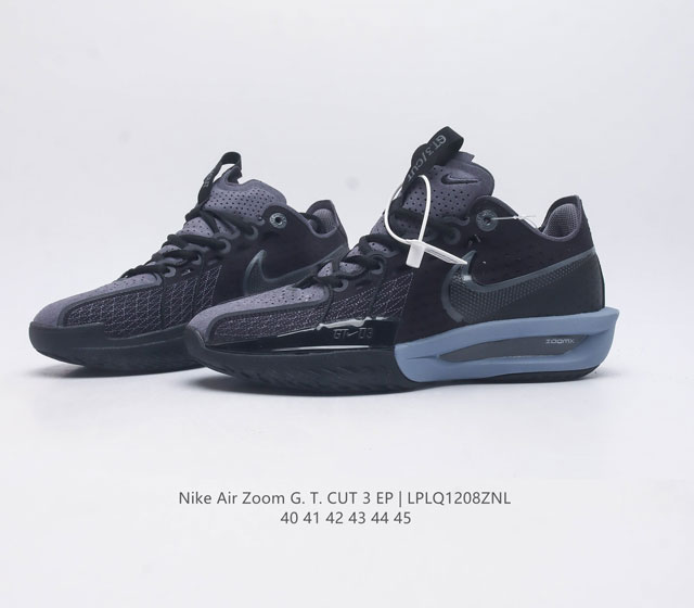 Nike men's shoes 23 new sports shoes Air Zoom Gt Cut 3 generation low top shock-absorbing sports shoes practical training basketball shoes new generation practical god shoes Nike's new masterpiece Zoomx technology brings basketball