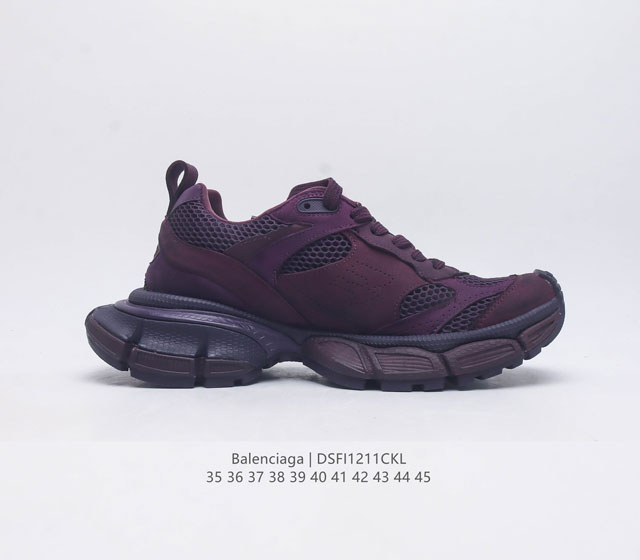 Pure original Balenciaga 3XL 9th generation latest sneaker series, 9th generation Balenciaga 3XL dad shoes are a must-have for trendsetters. Quick entry into dad shoes. Mesh fabric is used to make old men's and women's styles. 9th generation dirty sh