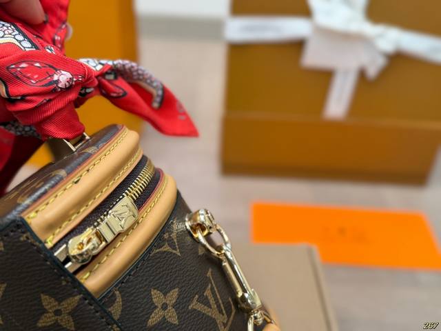 Airplane Box Chip Version Lv Nano Money Bucket Super Cute and Easy to Match, Suitable for Commuting and Fashionable! Simple clothes can become fashionable and refined with just one outfit! Cute and capable of concave shape~Size 12 14: