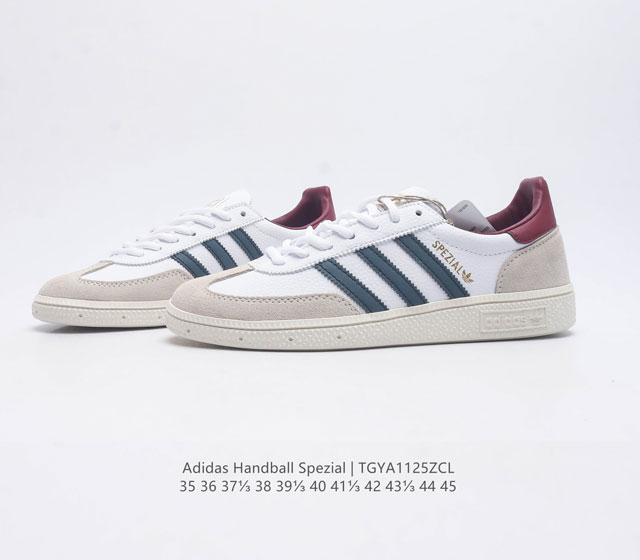 Adidas Originals Handball Spzl Handball Athlete Series Versatile Casual Sneakers Item Number If3742 Size 35 36 37 38 39 4