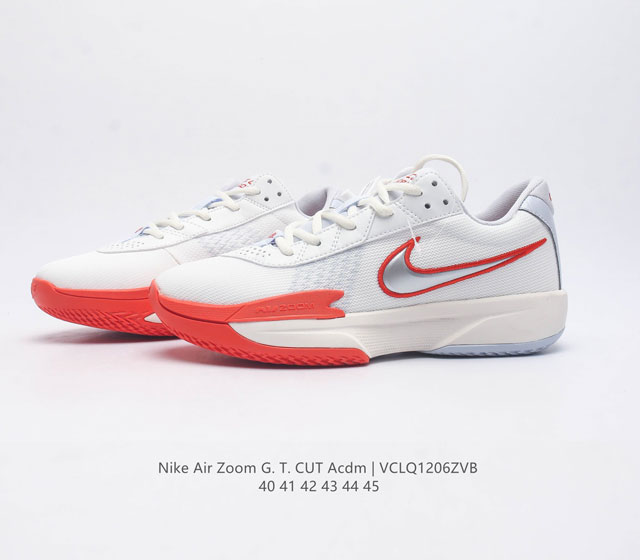 Nike Air Zoom G.T. Cut Acdm Men's Sports Shoes Low cut Practical Basketball Shoes Gt Cut Series Simplified Version g T. Cut Acdm physical exposure continues.