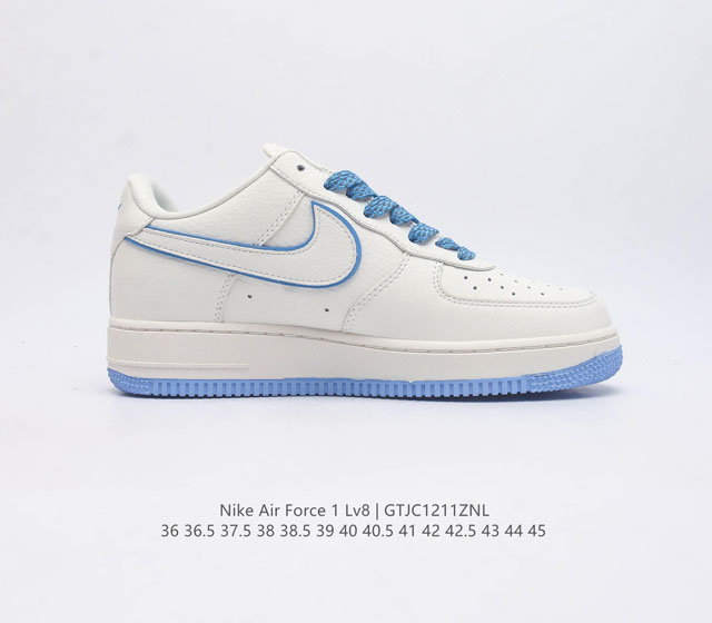 Company level Af1 Nike Air Force 1 07 Low Air Force One Original Last Original Paperboard Crafted Pure Air Force Version Focused on Foreign Trade Channels Full Palm Built in Honeycomb Air Cushion Original Box Accessories Original Factory Midsole