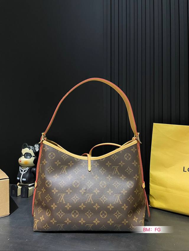 Comes with a folding gift box Lv, Kerry Ao bag, July new collection, old flower painted labubu women's bag, Carry All new collection, neverfull Lv, early spring game On series, Neverfull new shopping bag: